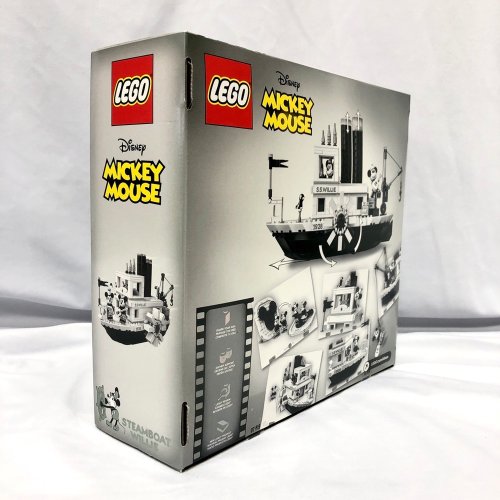 Lego IDEAS 21317 Disney Mickey Mouse Steamboat Willie Artist Signed Misprint #24 - Picture 5 of 7